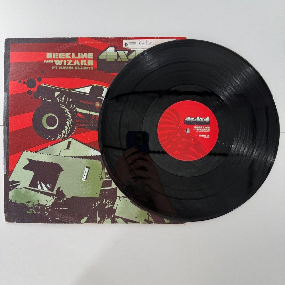 Deekline & Wizard 4x4 12" Vinyl Breakbeat BOTCHIT SCARPER UK #102